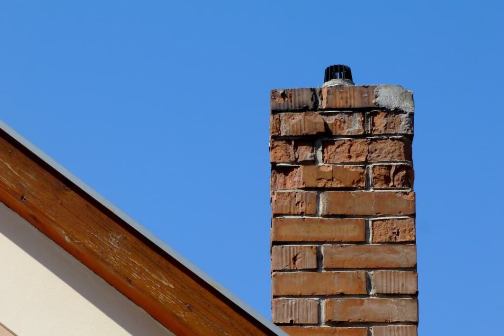 Brick chimney